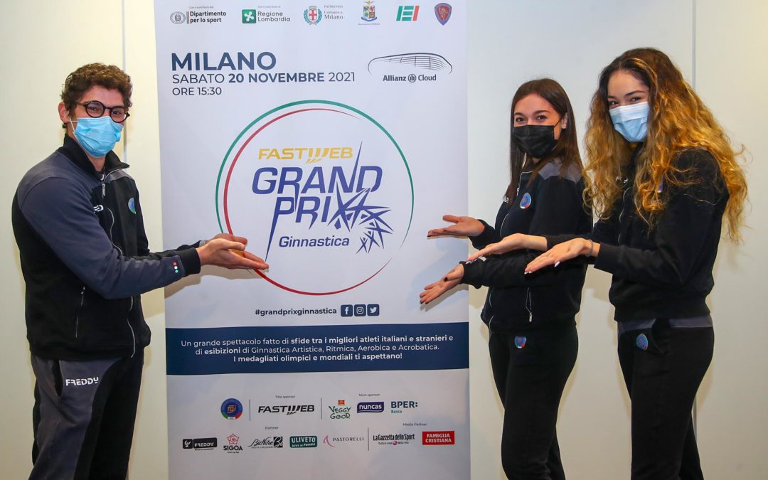 Presentato in Regione Lombardia il “FASTWEB GRAND PRIX DI GINNASTICA 2021”