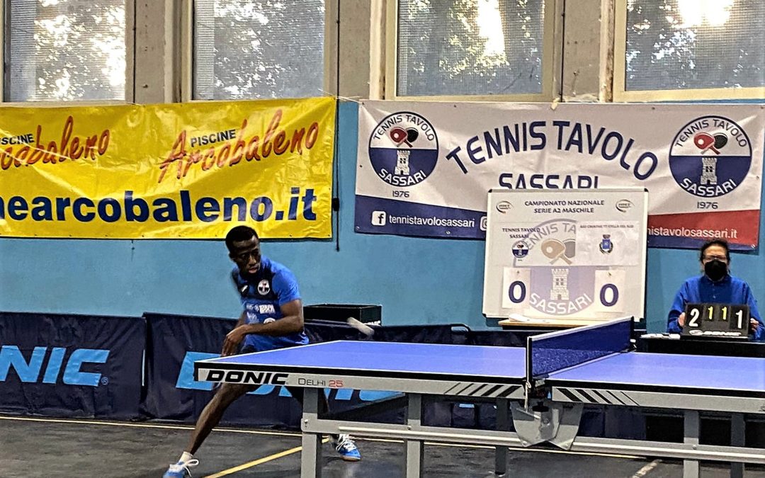 Tennistavolo Sassari: la A2 maschile batte 4-1 la Stella del Sud Napoli