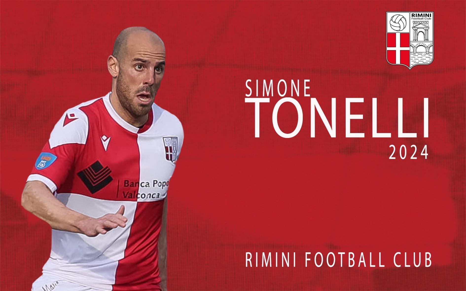 Rimini Football Club rinnova con Simone Tonelli.