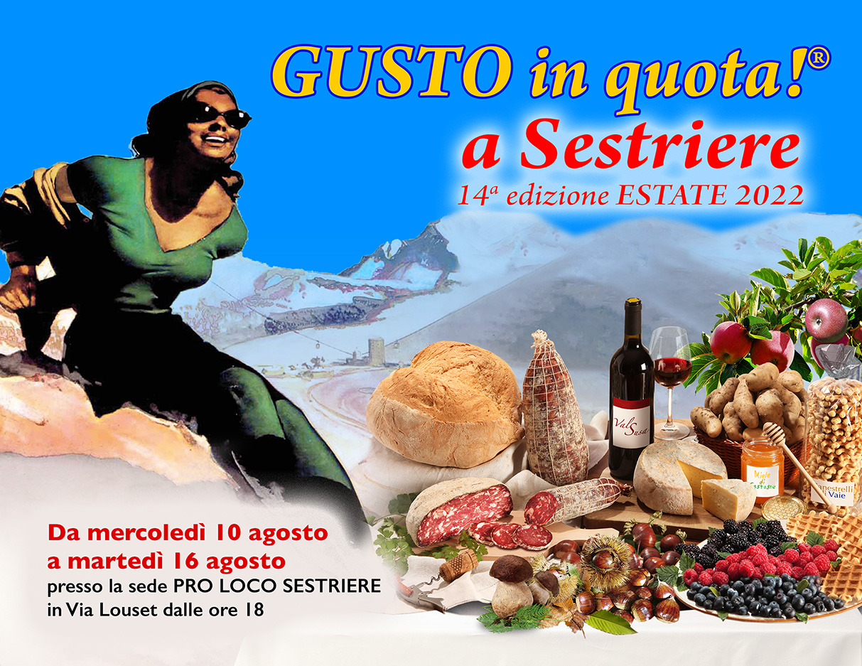 A SESTRIERE “GUSTO IN QUOTA”