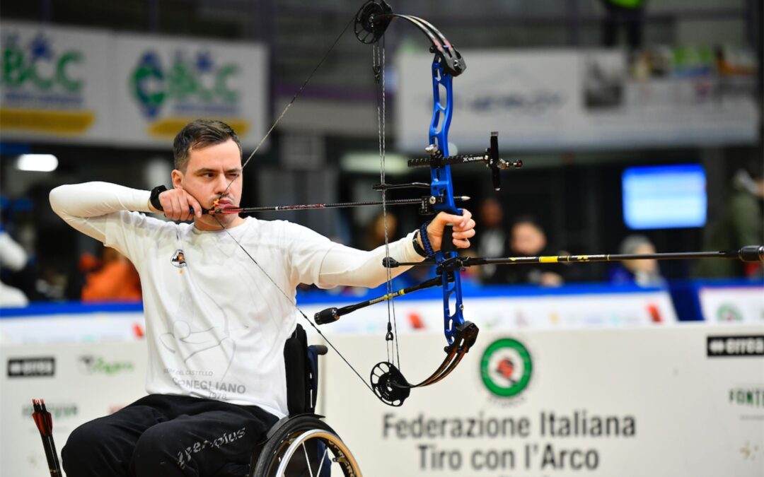A Novara i Tricolori Indoor Para-Archery
