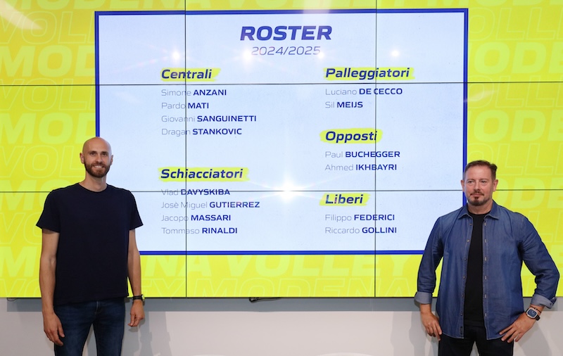 Modena Volley: presentato il roster per la stagione 2024/25