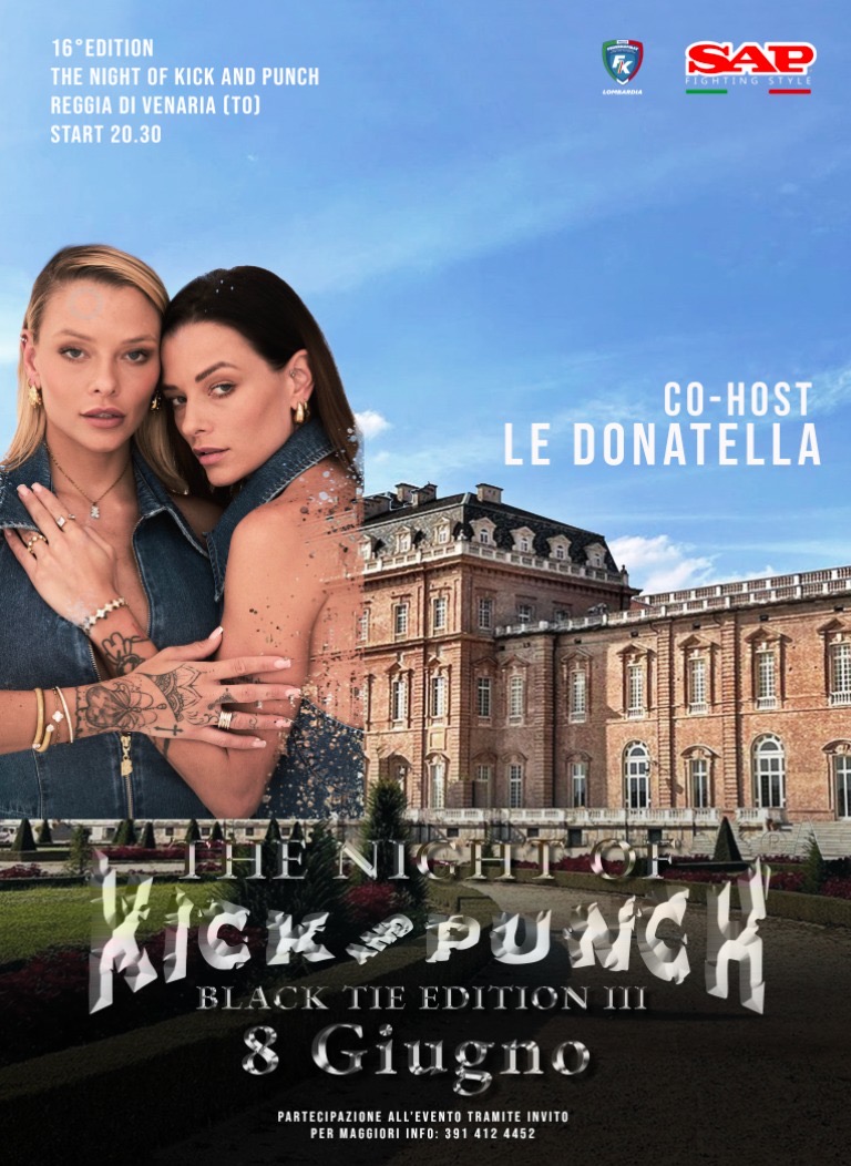 Le Donatella presenteranno la Night of Kick and Punch