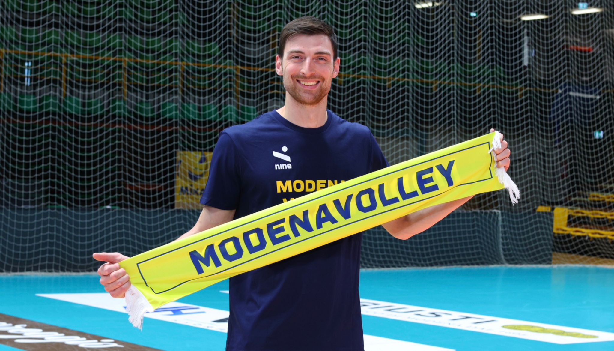 Simone è un nuovo giocatore di Modena Volley
