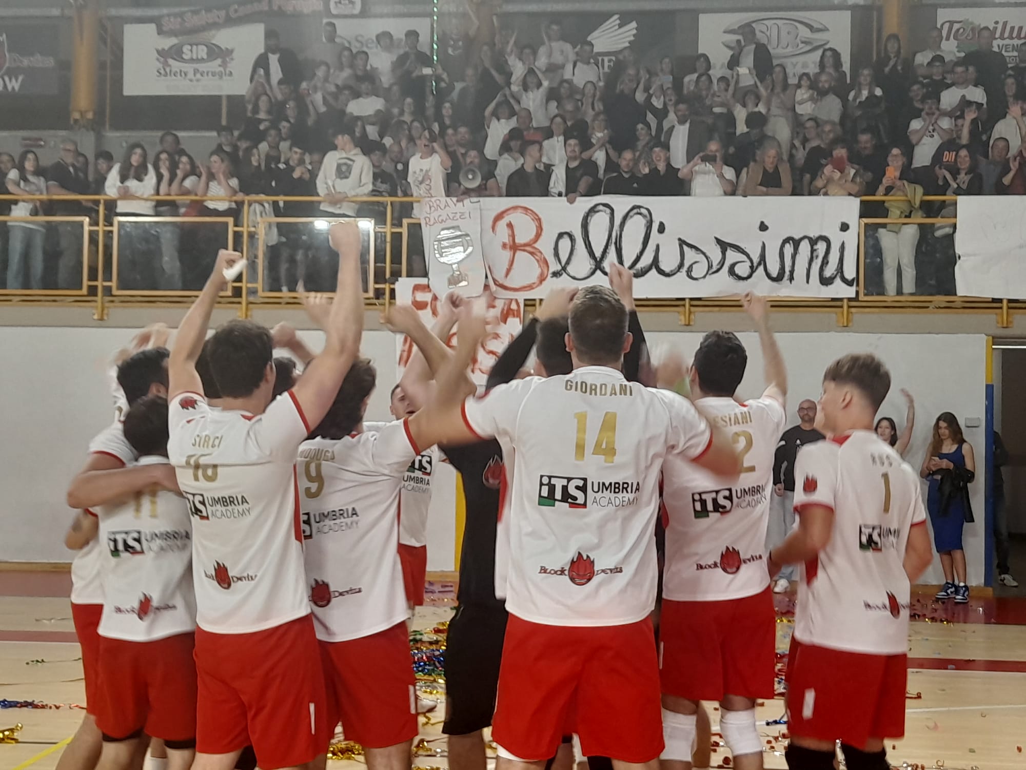 LA ITS SIR UMBRIA ACADEMY ASSISI VOLA IN SERIE B